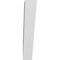 Ekena Millwork 3 1/2-in. W x 16-in. D x 20-in. H Traditional Architectural Grade PVC Knee Brace BRCP035X16X20TRA - alternate 6